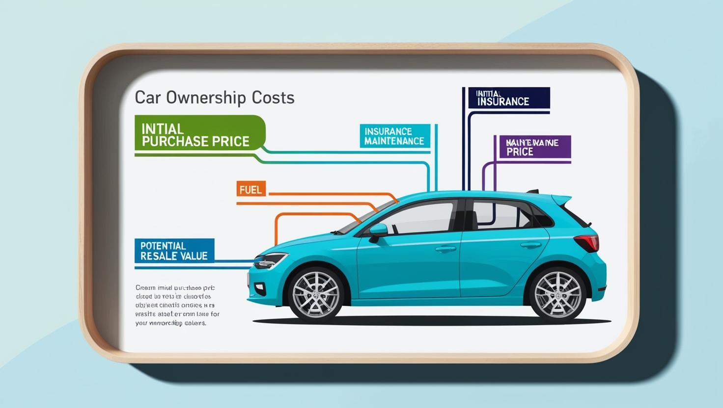 Comprehensive car ownership cost infographic revealing hidden expenses including purchase price, insurance, maintenance, fuel costs, and potential resale value Comprehensive car ownership cost infographic revealing hidden expenses including purchase price, insurance, maintenance, fuel costs, and potential resale value